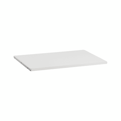 Melamiinihylly Elfa 605x424mm paikalleen napsautettava valkoinen 4300373