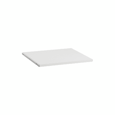 Melamiinihylly Elfa 449x424mm paikalleen napsautettava valkoinen 4300371