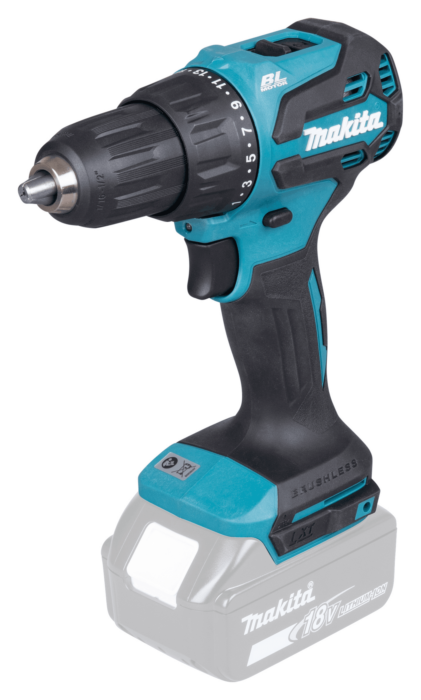 Akkuiskuporakone Makita DHP490Z 18V LXT runko
