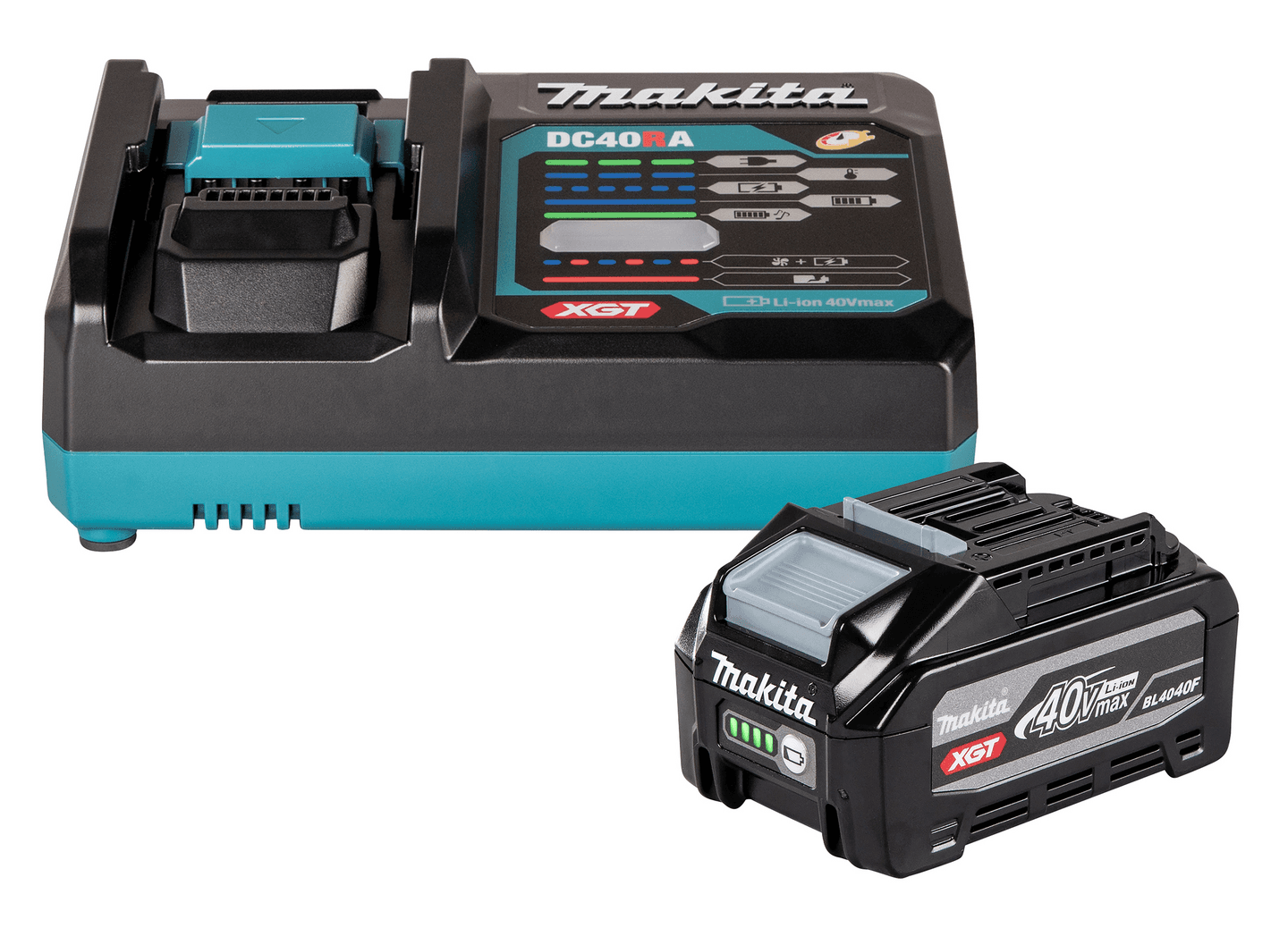 Akku- ja laturipaketti Makita PSKGRU1 40V XGT 4,0Ah