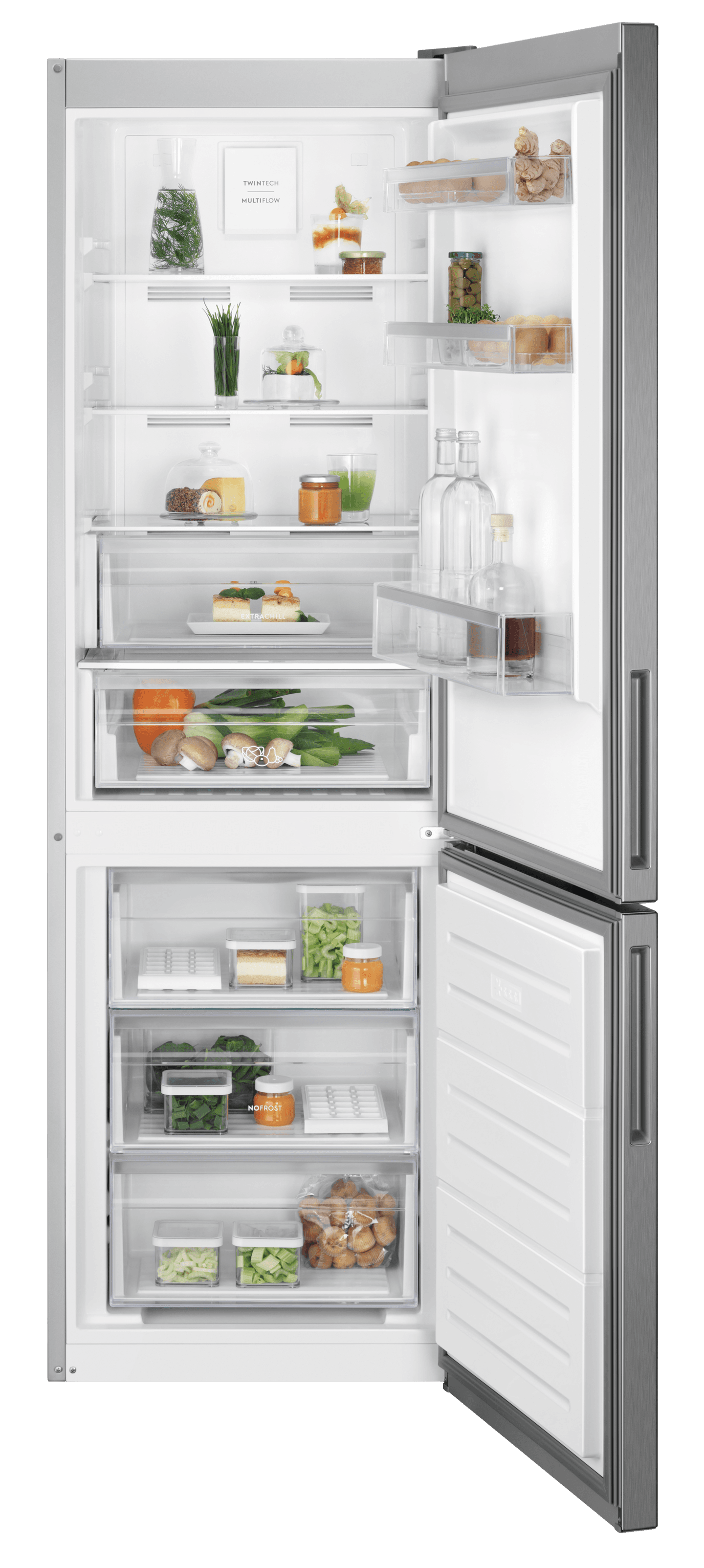 Jääkaappi-pakastin Electrolux LNT6ME32U2 teräs