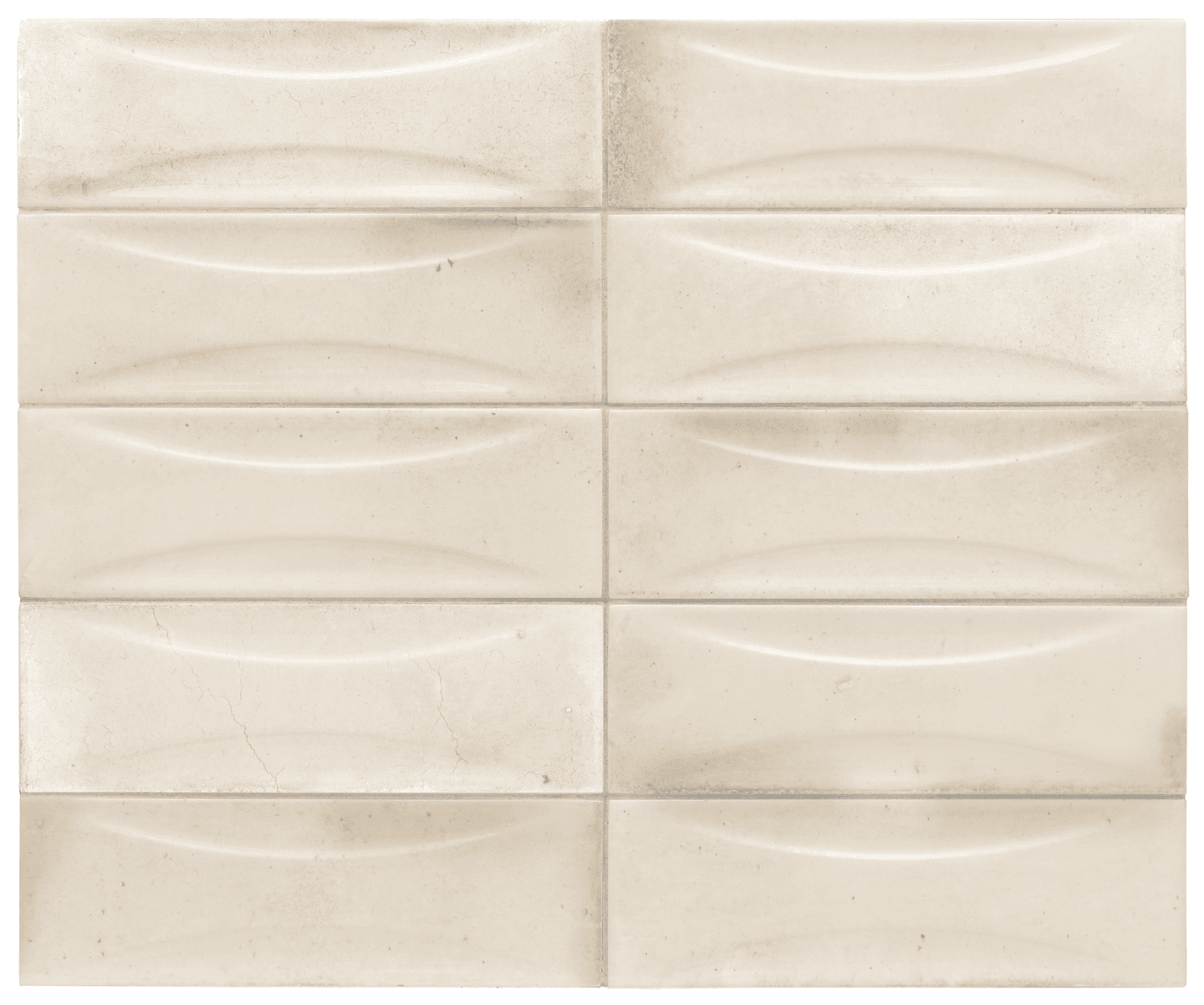 Kuviolaatta Cello Hanoi 6,5x20cm valkoinen 0,5m²