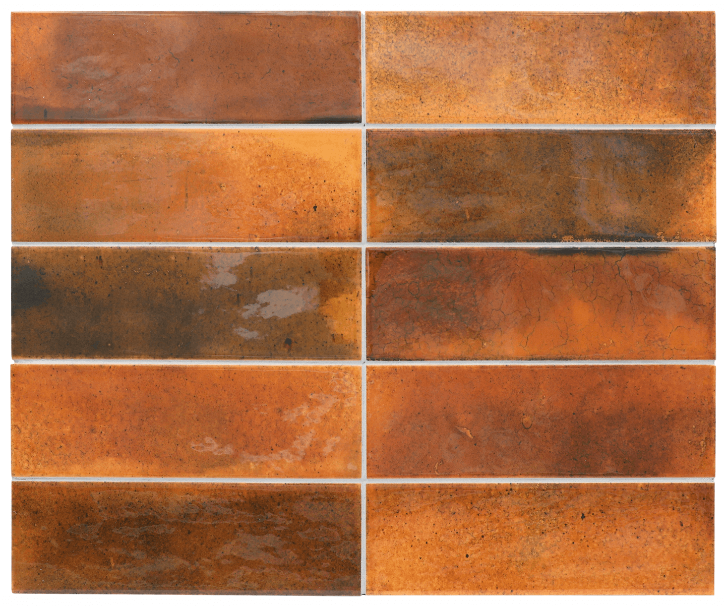 Seinälaatta Cello Hanoi 6,5x20cm terracotta 0,5m²