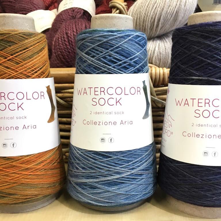 Laines du Nord – Watercolor Sock