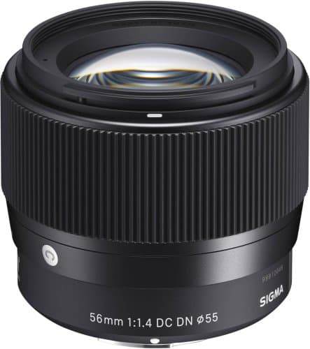 Sigma 56mm f/1.4 DC DN -objektiivi, Sony E -42% (Hyväkuntoinen)
