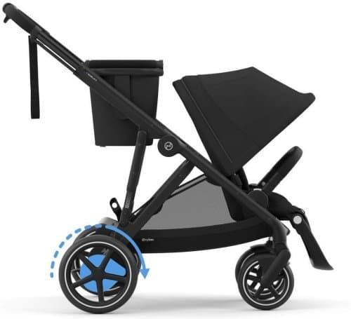Cybex e-Gazelle S -rattaat, Moon Black, sähköavusteinen -47% (Käytetty)