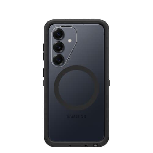 OtterBox Defender Pro XT Clear suojakuori, Samsung Galaxy S26, kirkas/musta -63% (Hyväkuntoinen)