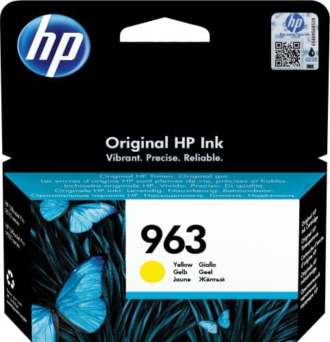 HP 963 -mustekasetti, keltainen -69% (Uudenveroinen)