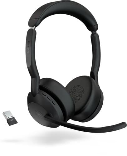 Jabra Evolve2 55 LINK380A MS Stereo kuulokemikrofoni, musta