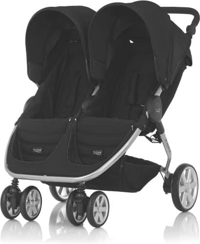 BRITAX RÖMER B-AGILE DOUBLE -tuplarattaat, Cosmos Black