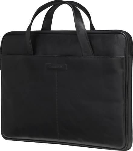 DBramante1928 Silkeborg Gen 2 -nahkalaukku 15" kannettavalle tietokoneelle, musta -68% (Hyväkuntoinen)