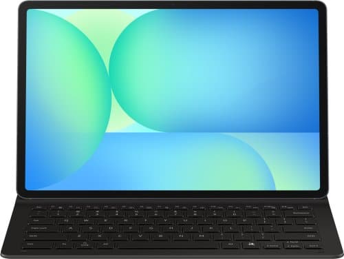 Samsung Galaxy Tab S10 FE+ Book Cover Slim Keyboard näppäimistö/suojakotelo, musta -52% (Hyväkuntoinen)