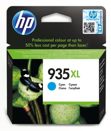 HP 935XL -mustekasetti, syaani -76% (Uudenveroinen)