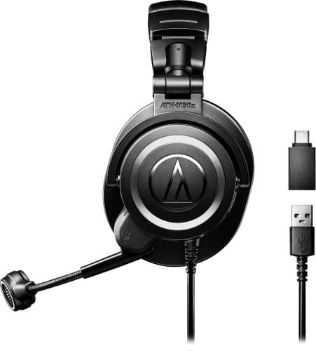Audio-Technica ATH-M50xSTS StreamSet kuulokemikrofoni, USB