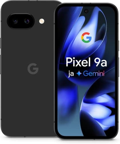 Google Pixel 9a puhelin, 128/8 Gt, Obsidian