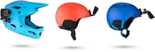 GoPro Helmet Front and Side Mount -kypäräkiinnike -73% (Hyväkuntoinen)