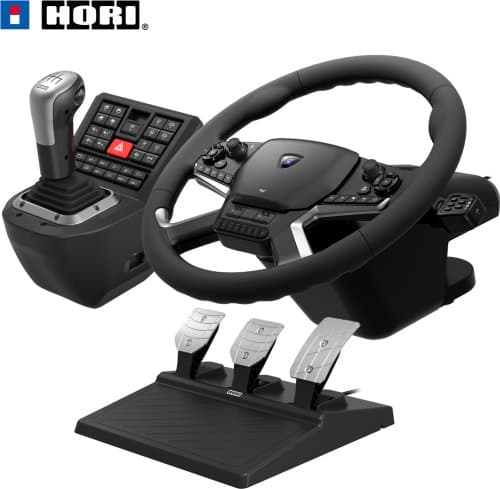 Hori Force Feedback Truck Control System rattiohjain, PC