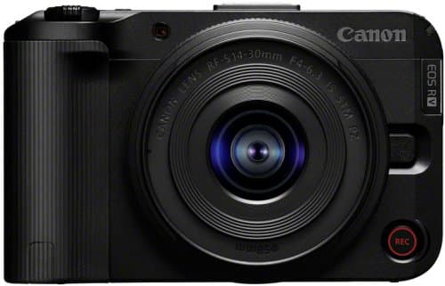 Canon EOS R50 V järjestelmäkamera + RF-S 14-30mm F4-6.3 IS STM PZ objektiivi, musta
