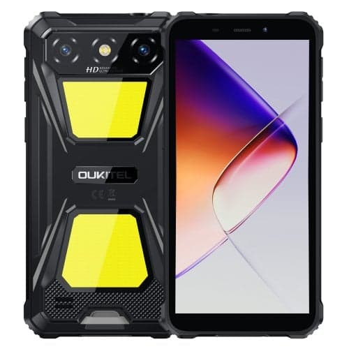 Oukitel G5 puhelin, 256/4 Gt, musta
