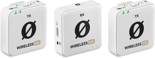 Rode Wireless ME Dual -langaton mikrofonijärjestelmä, valkoinen
