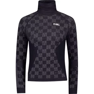 Mons Royale Ascender Merino Seamless Mock Neck Long Sleeve Womens