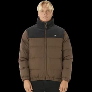 Rip Curl Fade Out Cord Puffer Jacket Mens