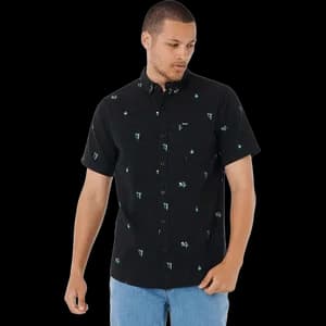 Rip Curl Skelly Breach Short Sleeve Shirt Mens