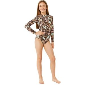 Rip Curl Tropics Long Sleeve Surf Suit Girls -30%