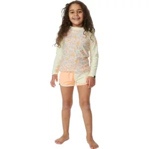 Rip Curl Crystal Long Sleeve Rash Vest Girls