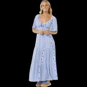 Rip Curl San Carlos Short Sleeve Maxi Dress