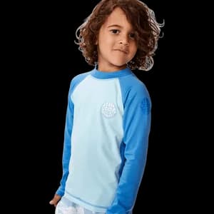 Rip Curl Icons UV Brushed Long Sleeve Kids 1-8y