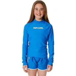 Rip Curl Classic Surf Long Sleeve Rash Vest Girls