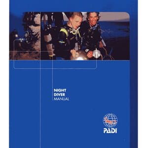 PADI Speciality Diver: Night Diver -oppikirja