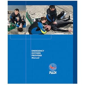 PADI Speciality Diver: Emergency Oxygene Provider - oppikirja