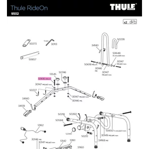 Thule Ruuvi MC6S M6X55 (TH50616)