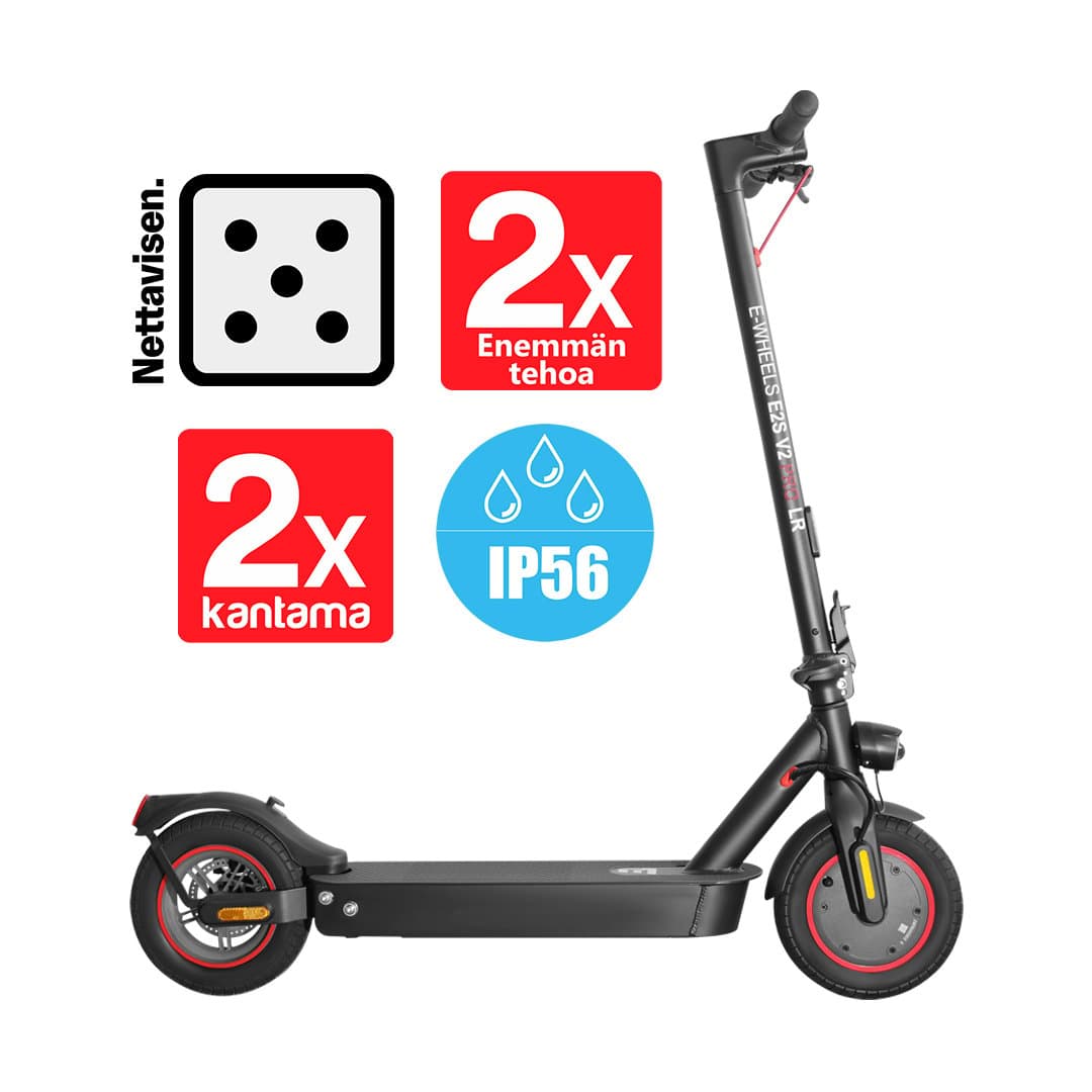 E2S V2 Pro Long Range 2025 - Musta - Ilmatäytteiset -37%