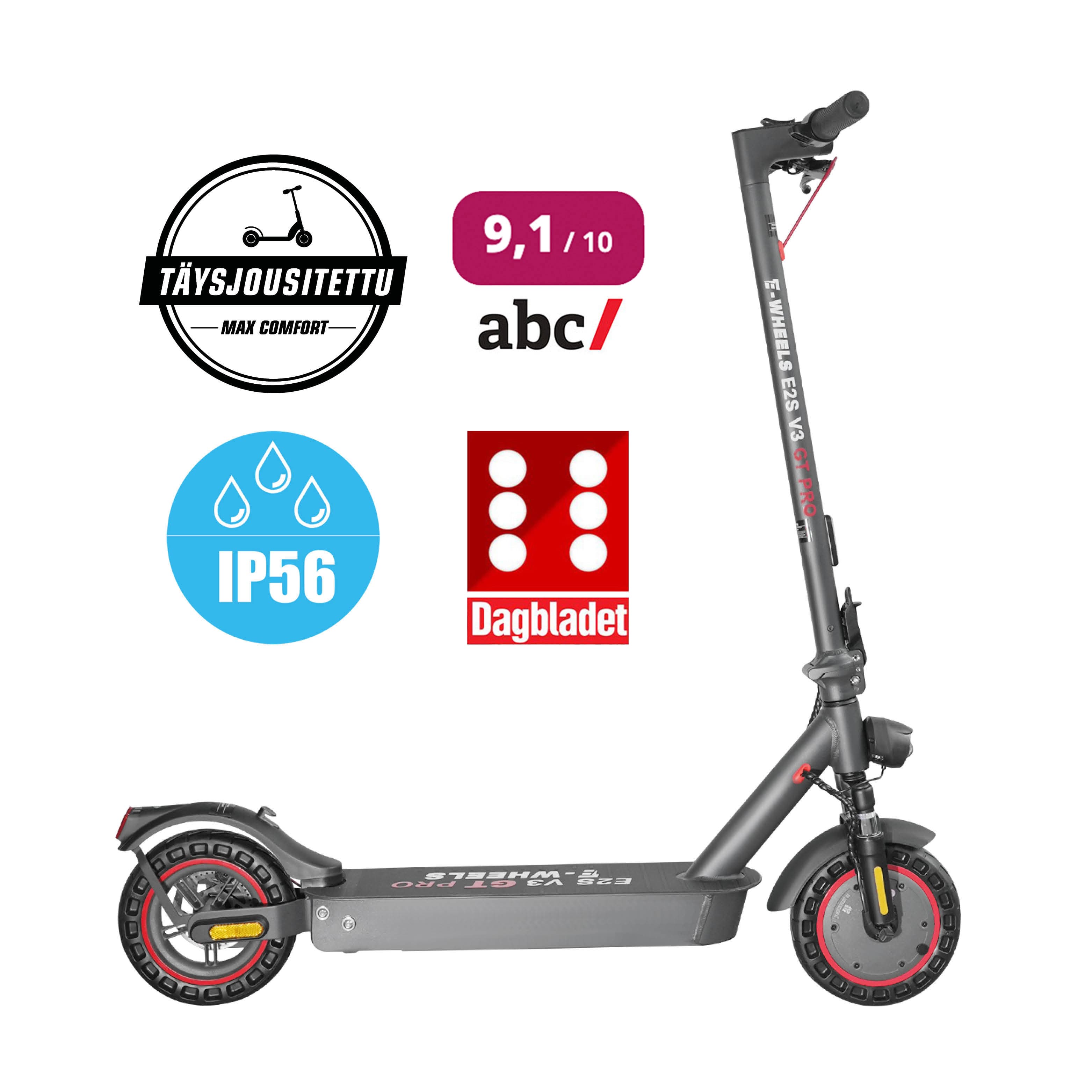 E2S V3 GT Pro – Harmaa – Puhkeamattomat