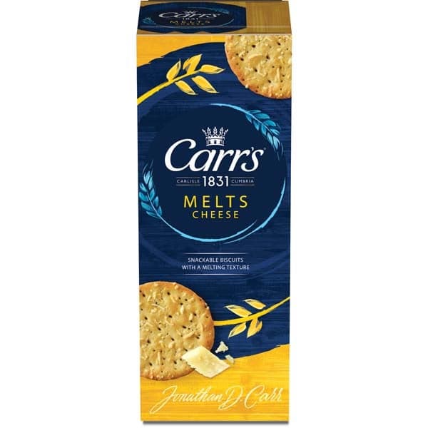 Carr's Melts Cheese suolakeksi 150g -66%