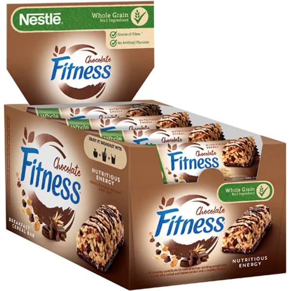 16kpl Nestlé Fitness Chocolate viljapatukka 23,5g