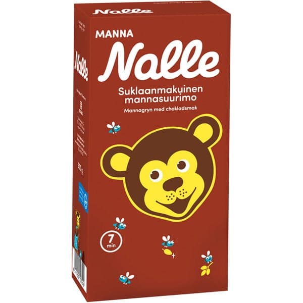 Nalle Suklaanmakuinen mannasuurimo 600g