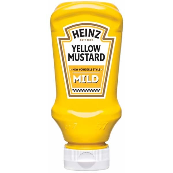 Heinz Yellow Mustard Mild sinappi 220ml -22%