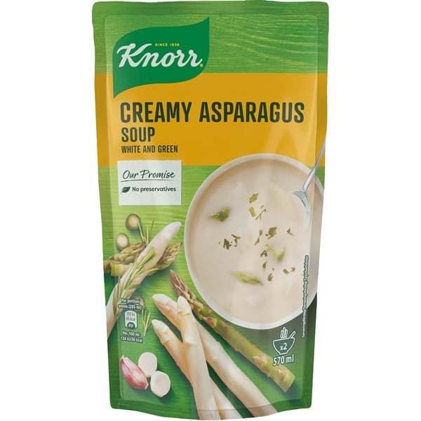 Knorr Creamy Asparagus Soup parsakeitto 570ml -25%