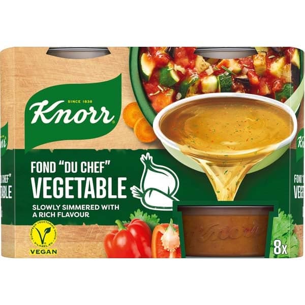 Knorr Fond du Chef Vegetable kasvisfondi 8x28g -20%
