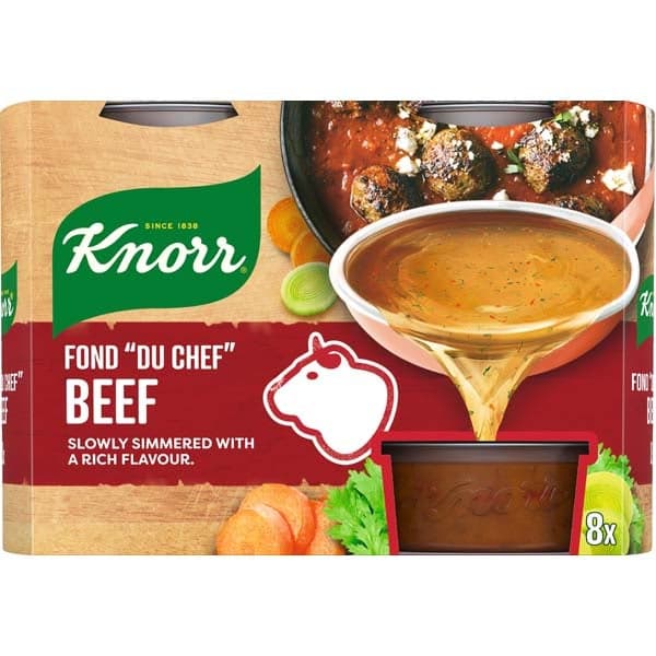 Knorr Fond du Chef Beef naudanlihafondi 8x28g -20%