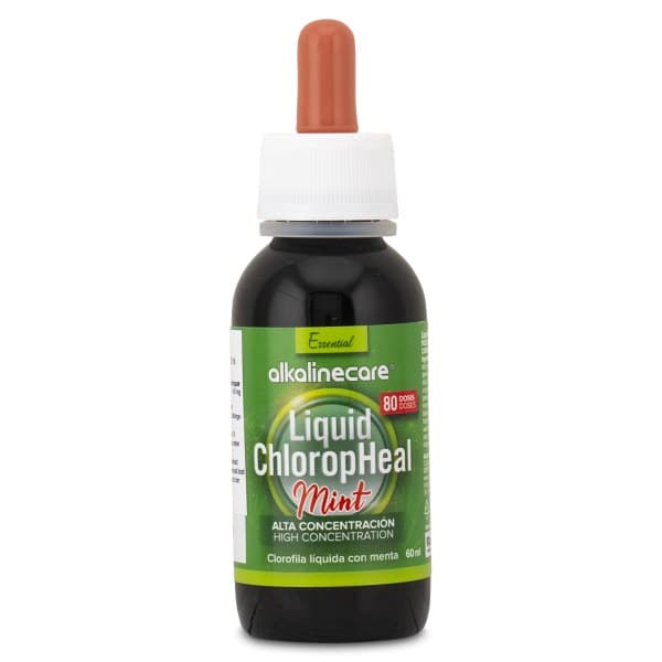AlkalineCare Liquid ChloropHeal, Minttu, 60 ml -20%