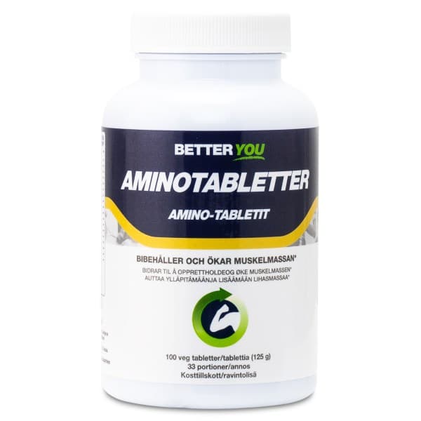 Better You Aminohappo Tabletit, 100 tablettia -20%