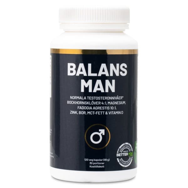 Better You Miehen Balanssi Lisäravinne, 120 kapselia -20%