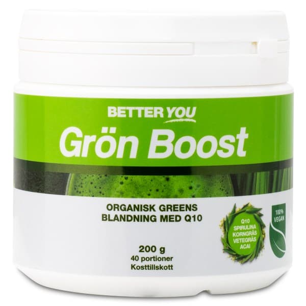 Better You Teho Viherjauhe, Vegaaninen, 200 g -20%