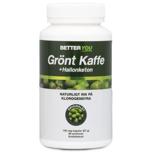 Better You Vihreä kahvi ja Vadelmaketoni, 120 kapselia -20%
