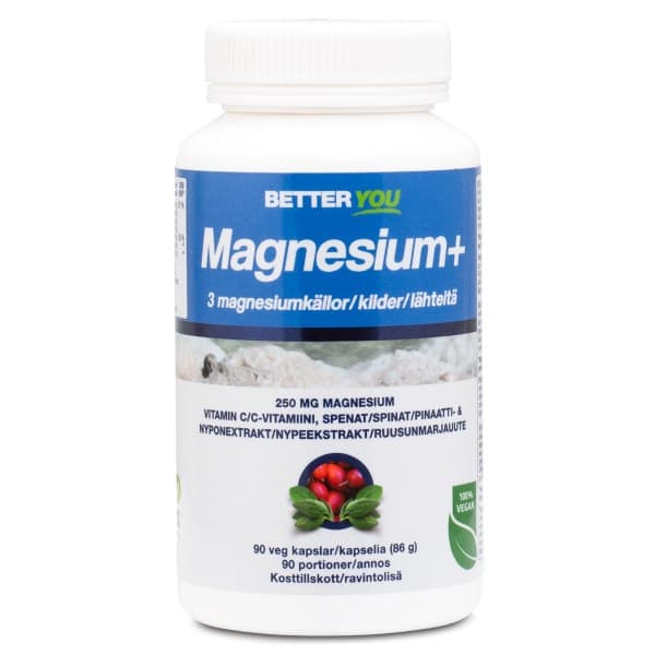 Better You Magnesium Plus, 90 kapselia -20%